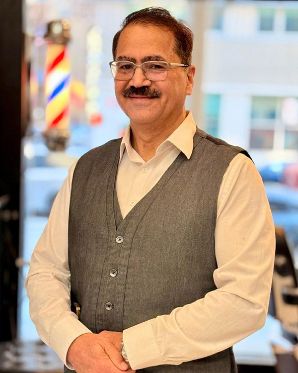 Ilya, owner of Master Barber
